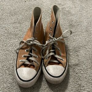 Orange Converse